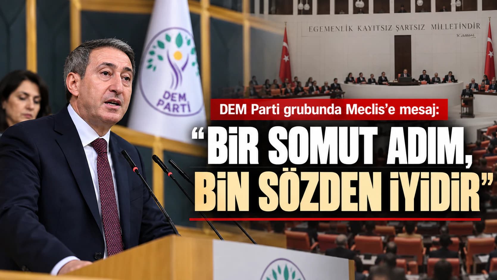 Bakırhan'dan Meclis'e "Somut Adım" çağrısı