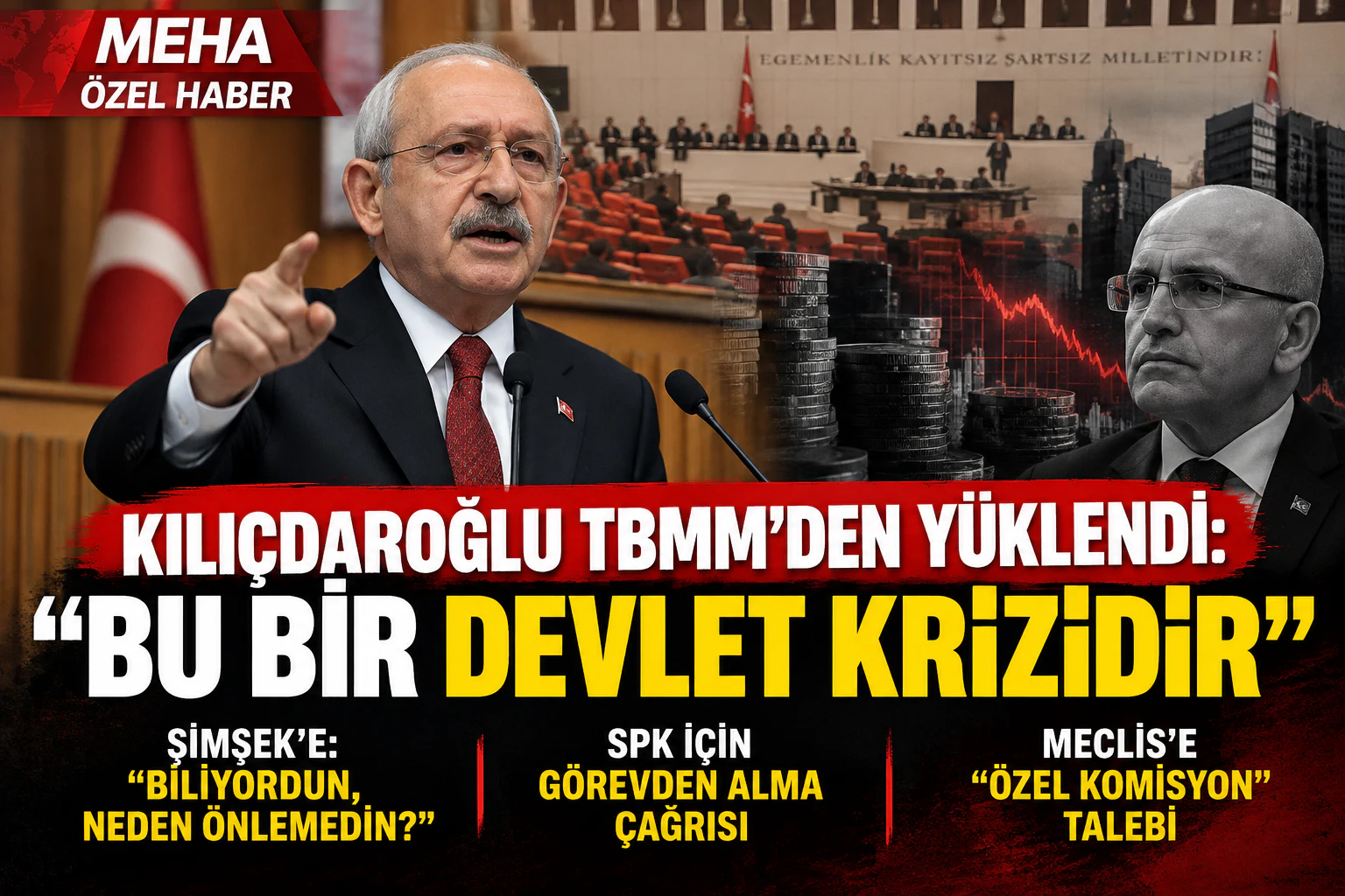 Kılıçdaroğlu TBMM’den yüklendi: Bu bir devlet krizidir