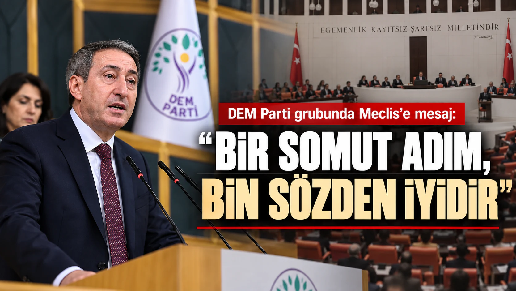 Bakırhan'dan Meclis'e "Somut Adım" çağrısı