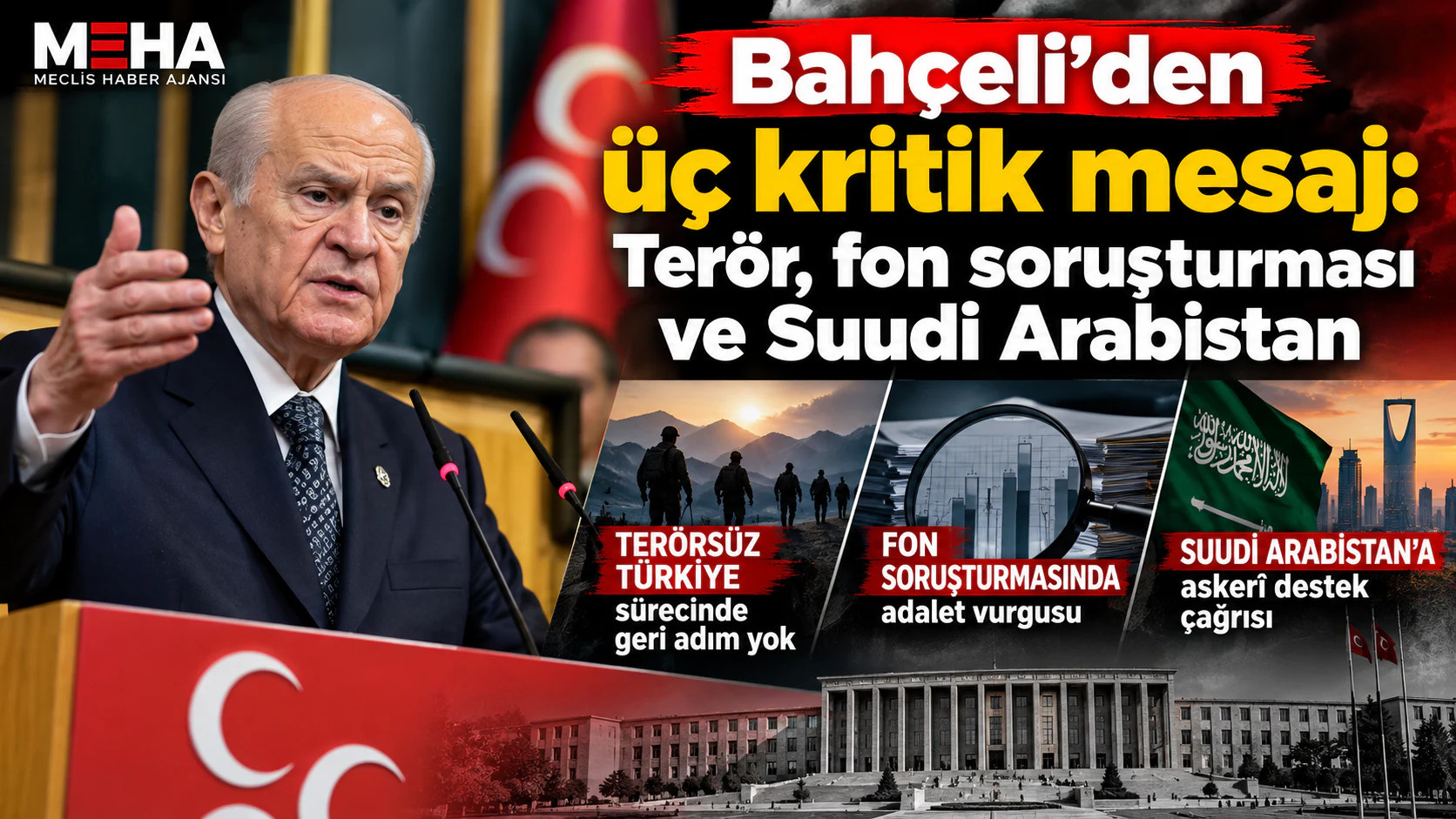Terör, fon soruşturması ve Suudi Arabistan