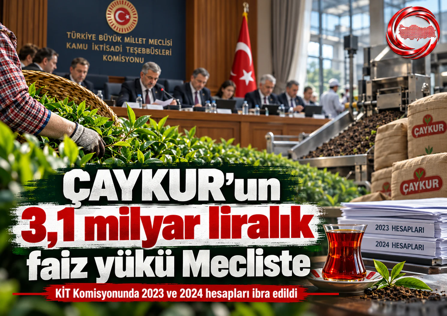 ÇAYKUR'un 3,1 milyar liralık faiz yükü Mecliste açıklandı