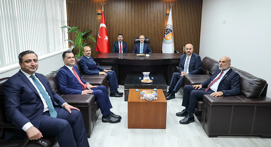Kurtulmuş Batman Barosunu ziyaret etti